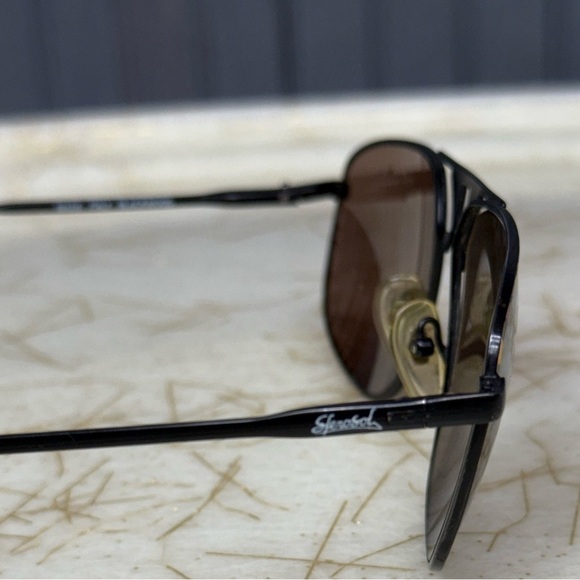 Vintage BerDel Sferoflex Blackwood Vintage Sunglasses Made in Italy - Picture 9 of 10